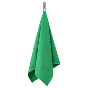 IKEA VÅGSJÖN ВОГШЕН, рушник для рук, яскраво-зелений, 50x100 см 105.711.36 фото