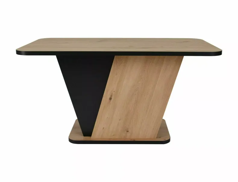 Журнальный столик деревянный SIGNAL CROCUS, 90х50 см, дуб артизан / черный фото №3