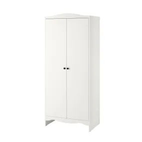 IKEA SMÅGÖRA СМОГЕРА, гардероб, білий, 80x50x187 см 104.608.88 фото