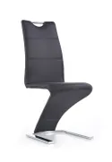 Кухонний стілець HALMAR K291 чорний фото thumb №4