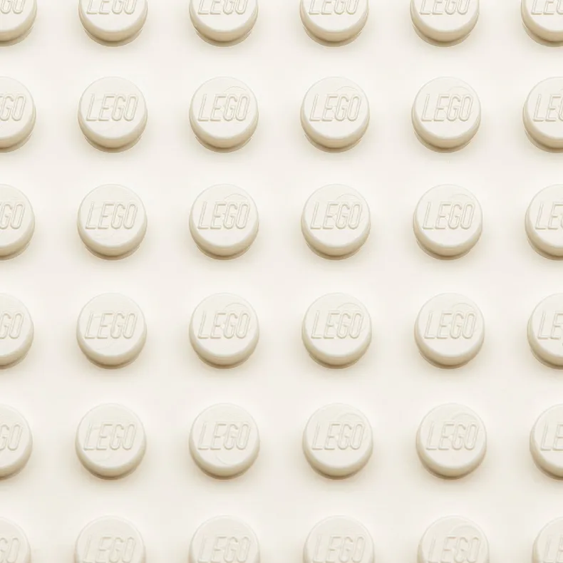IKEA BYGGLEK БЮГГЛЕК, LEGO® контейнер с крышкой, белый, 26x18x12 см 503.721.87 фото №5