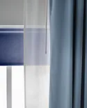 IKEA BENGTA БЕНГТА, затемнювальні штори, 1 довжина, синій, 210x300 см 104.544.58 фото thumb №8