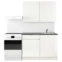 IKEA KNOXHULT КНОКСХУЛЬТ, кухня, белый глянец, 120x61x220 см 291.804.68 фото thumb №2