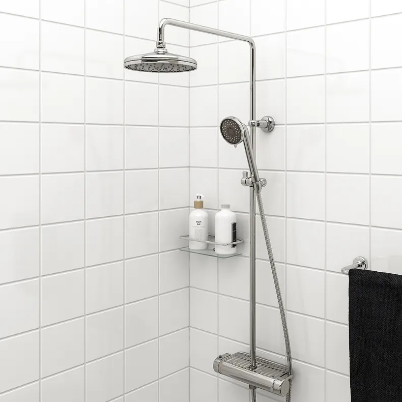 IKEA VOXNAN ВОКСНАН, душовий комплект із термост змішув, хромований 403.426.00 фото №4