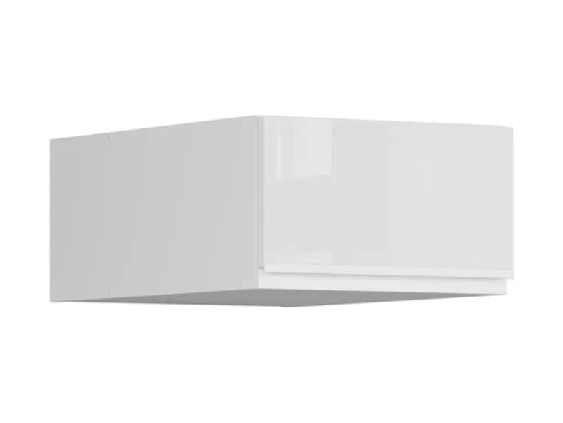 BRW Верхний кухонный шкаф Sole 40 см откидывающийся белый глянец, альпийский белый/глянцевый белый FH_NO_40/23_O-BAL/BIP фото №2