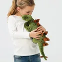 IKEA JÄTTELIK ЙЭТТЕЛИК, мягкая игрушка, динозавр / динозавр / стегозавр, 50 см 404.711.78 фото thumb №2