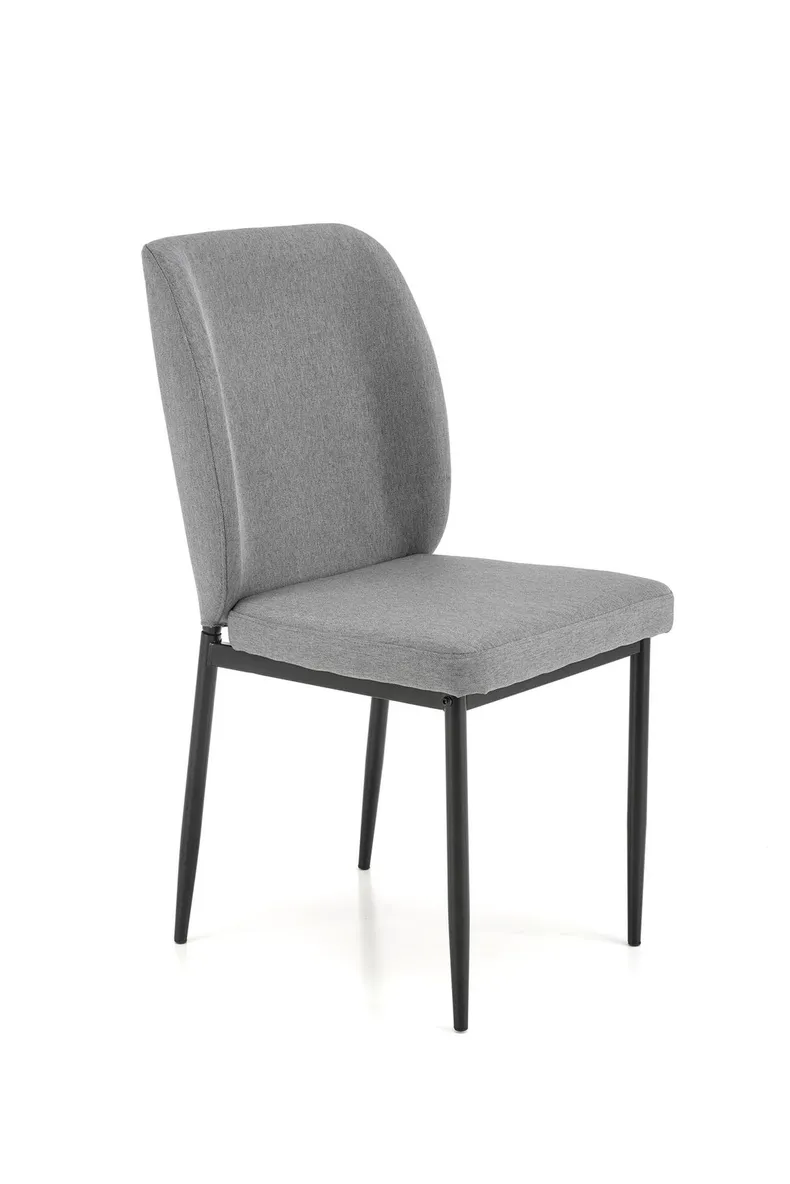 Столовый комплект HALMAR JASPER Стол + 4 стула, Серый фото №6