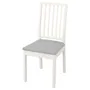 IKEA EKEDALEN ЕКЕДАЛЕН, стілець, білий / ОРРСТА світло-сірий 603.410.15 фото