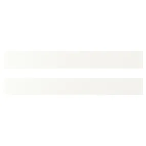 IKEA VALLSTENA ВАЛЛЬСТЕНА, фронтальная панель ящика, белый, 80x10 см 905.417.01 фото