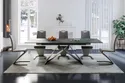 Керамический Стол SIGNAL WESTIN, Ossido Verde бирюза / матовый черный, 90x160 фото thumb №15