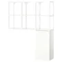 IKEA ENHET ЕНХЕТ, шафа, білий, 120x32x150 см 095.479.77 фото