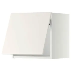 IKEA METOD МЕТОД, горизонтальный навесной шкаф, белый / белый, 40x40 см 193.918.00 фото