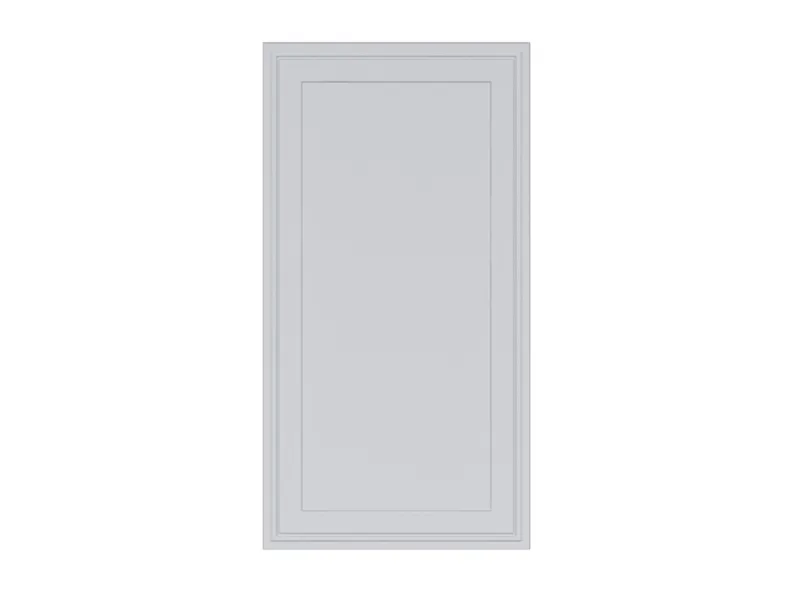 BRW Верхня кухонна шафа Verdi 50 см ліва світло-сіра матова, гренола сірий/світло-сірий матовий FL_G_50/95_L-SZG/JSZM фото №1