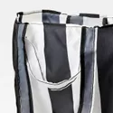 IKEA SKYNKE СКЮНКЕ, сумка, полосатый / черно-белый, 45x36 см 805.176.74 фото thumb №5