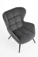 М'яке крісло HALMAR TYRION, сірий фото thumb №8