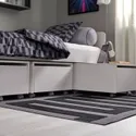 IKEA BLÅSKATA БЛОСКАТА, килим, чорний/сірий, 105x160 см 005.695.20 фото thumb №2