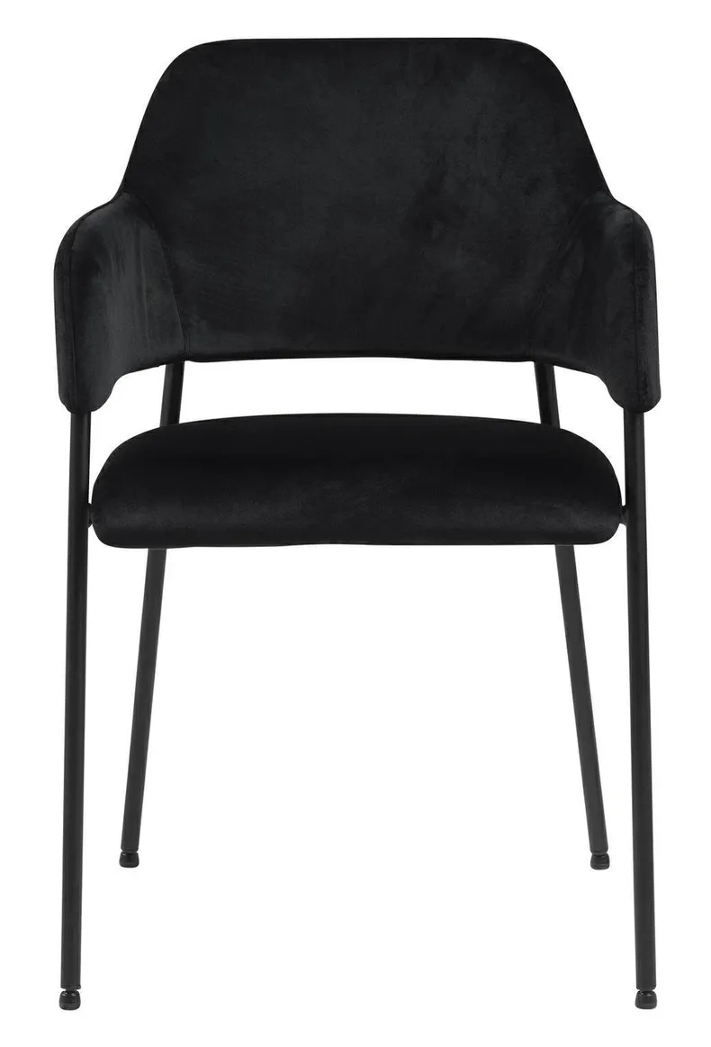 BRW М'яке крісло Telo з підлокітниками чорне DUBLIN_BLACK_50 фото №6