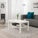 IKEA LACK ЛАКК, журнальный стол, белый, 90x55 см 904.499.05 фото thumb №2