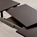IKEA STRANDTORP СТРАНДТОРП / ODGER ОДГЕР, стол и 8 стульев, коричневый / антрацит, 150 / 205 / 260 см 294.829.89 фото thumb №3