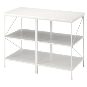 IKEA ENHET ЕНХЕТ, кухонний острівець, білий, 123x63.5x91 см 693.315.16 фото