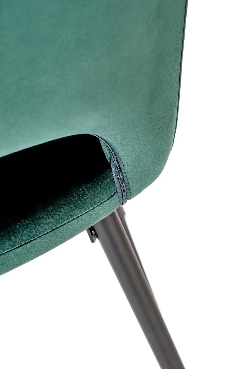 Барний стілець HALMAR H107 хокер темно-зелений фото №5