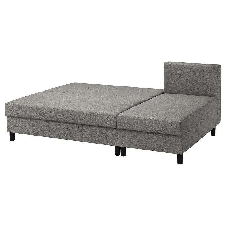 IKEA ÄLVDALEN ЕЛЬВДАЛЕН, 3-місний диван із кушеткою, КНІСА сіро-бежевий 105.306.69 фото №2