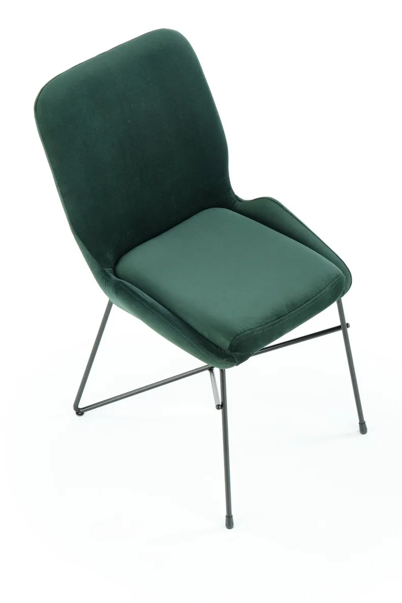 Кухонний стілець HALMAR K454 темно-зелений фото №5
