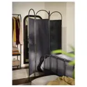 IKEA GRÅFJÄLLET ГРЭФЬЕЛЛЕТ, ширма, антрацит, 150x175 см 105.702.26 фото thumb №2