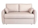 BRW Двухместный диван-кровать Sevo с ящиком для хранения велюровый бежевый SO2-SEVO-2FBK-G1_BD60D8 фото thumb №1