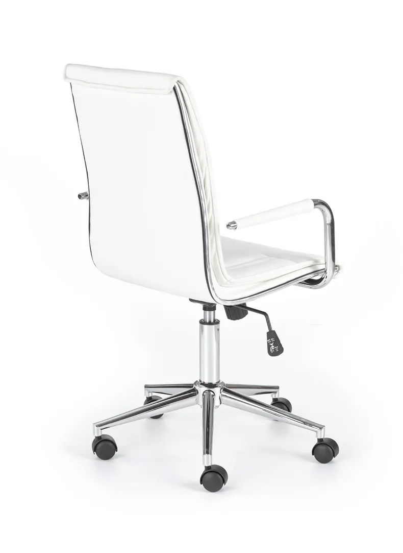 Кресло компьютерное офисное вращающееся HALMAR PORTO 2 белый фото №2