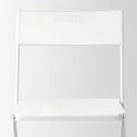 IKEA FEJAN ФЕЯН, стілець, вуличний, складаний білий 102.553.07 фото thumb №6