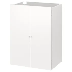 IKEA JOSTEIN ЙОСТЕІН, дверцята / бічні / задні панелі, внутрішній / зовнішній білий, 60x42x82 см 605.121.49 фото