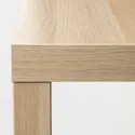 IKEA LACK ЛАКК, придиванный столик, белый крашеный дуб, 55x55 см 703.190.28 фото thumb №5