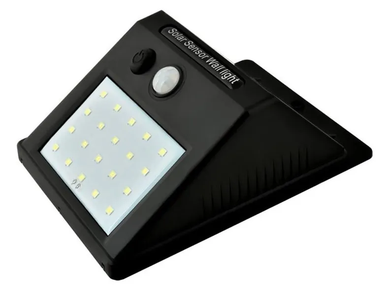 BRW Светодиодный садовый прожектор с датчиком движения черный 094846 фото №5