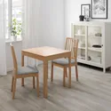 IKEA EKEDALEN ЭКЕДАЛЕН, раздвижной стол, дуб, 80 / 120x70 см 403.408.37 фото thumb №2