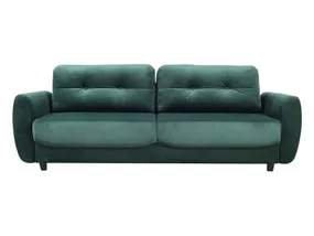 BRW Тримісний диван-ліжко Hampton з ящиком для зберігання велюровий зелений, Riviera 38 Green SO3-HAMPTON-LX_3DL-G1_B87875 фото