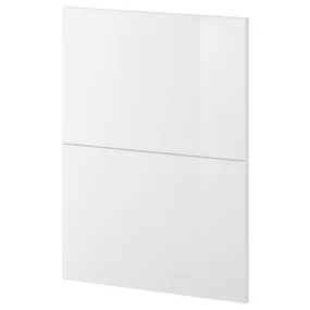 IKEA METOD МЕТОД, 2 фасада для посудомоечной машины, Рингхульт белый, 60 см 194.497.83 фото