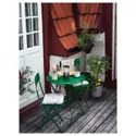 IKEA SUNDSÖ СУНДСЕ, стіл+2 стільці, вуличний, зелений/зелений 394.349.31 фото thumb №12