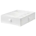 IKEA SKUBB СКУББ, ящик с отделениями, белый, 44x34x11 см 101.855.93 фото thumb №1