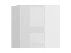 BRW Top Line 60 см угловой кухонный шкаф правый белый глянец, альпийский белый/глянцевый белый TV_GNWU_60/72_P-BAL/BIP фото