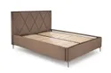Узголів'я ліжка HALMAR MODULO W4 160 см бежевого кольору. Моноліт 09 фото thumb №2