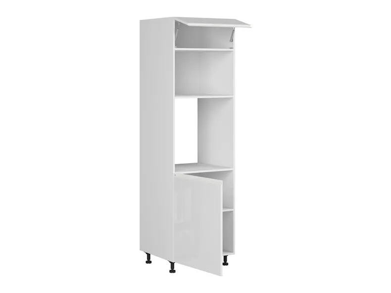 BRW Духовой шкаф Sole встраиваемый кухонный шкаф 60 см левый белый глянец, альпийский белый/глянцевый белый FH_DPS_60/207_L/O-BAL/BIP фото №3