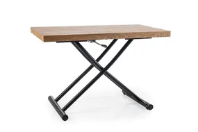 Стол обеденный SIGNAL GIOTTO, дуб / чёрный, 60x110 фото