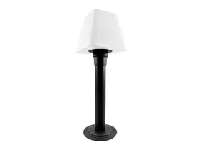 BRW Металлический уличный светильник Giza 44 см белый и черный 093729 фото