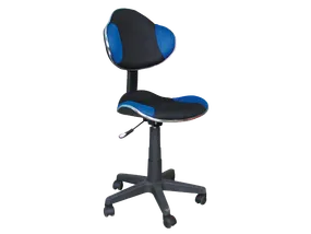 Вращающееся Кресло SIGNAL Q-G2, синий / чёрный фото