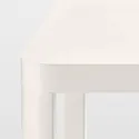 IKEA TINGBY ТИНГБИ, стол приставной на колесиках, белый, 64x64 см 202.959.25 фото thumb №5
