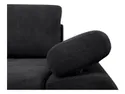 BRW Угловой диван Norefin с ящиком для хранения велюр графит, Астон 18 NA-NOREFIN-L-GA_B9EA25 фото thumb №8