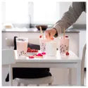 IKEA SÖTRÖNN СЕТРЕНН, аром свічка у керамічній склянці, червоні ягоди та ваніль / білий, 45 годин. 805.623.84 фото thumb №3
