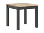Стол обеденный BRW Maren, 80х80 см, TXS_MAREN/80/80-DWO/CA, черный/дерево фото