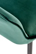 Барний стілець HALMAR H107 хокер темно-зелений фото thumb №6